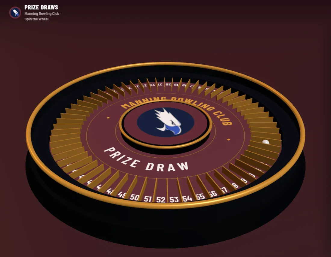 The same wheel draw in the Maroon palette