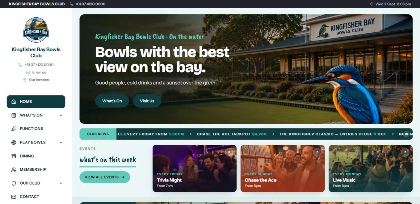 Clubhouse family — clean editorial hero